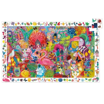 Djeco - Pussel - Rio Carnaval, 200 pcs