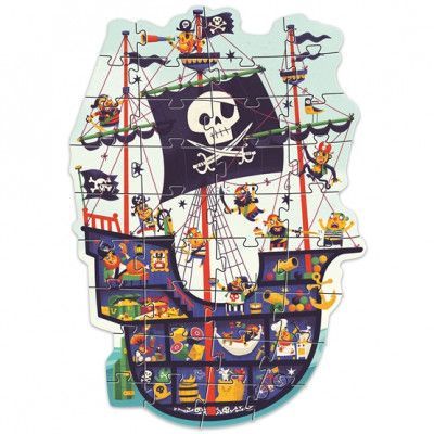 Djeco - Pussel - The pirate ship - 36 pcs