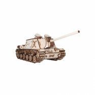 Eco-Wood-Art - 3D Pussel Tank Isu-152 Trä Brun 694 Bitar