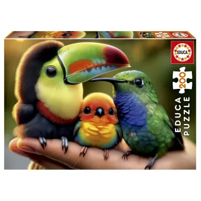 Educa Baby Birds Pussel 200 bitar - Educa -  Leksaksaffären