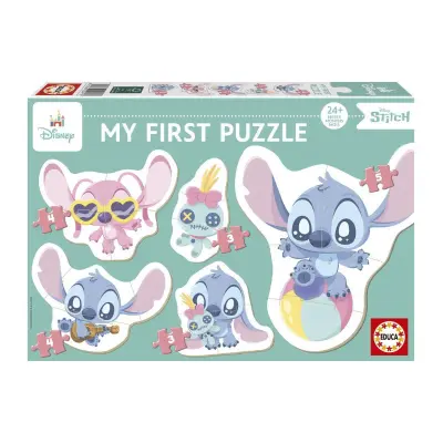 Educa Baby Stitch Pussel 3-4 bitar 5-pack - Stitch -  Leksaksaffären