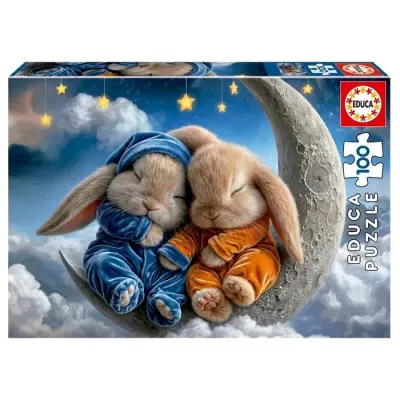 Educa Bunny Dreams Pussel 100 bitar - Educa -  Leksaksaffären