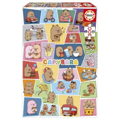 Educa Capybara Pussel 300 bitar - Educa -  Leksaksaffären