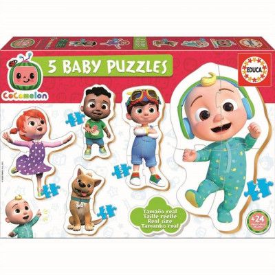 Educa Cocomelon Babypussel 5-pack 3-5 bitar