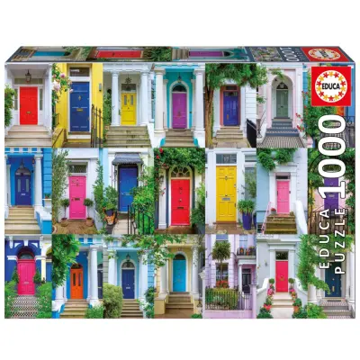 Educa Doors Of Notting Hill Pussel 1000 bitar - Educa -  Leksaksaffären