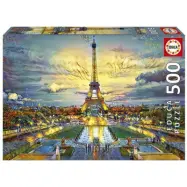 Educa Eiffel Tower Pussel 500 bitar - Educa -  Leksaksaffären