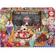 Educa Ice Cream Shop Pussel 500 bitar