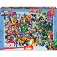 Educa Marvel Heroes Pussel 1000 bitar - Marvel -  Leksaksaffären