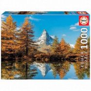 Educa Matterhorn Mountain in Autumn Pussel 1000 bitar