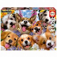 Educa Puppies Selfie Pussel 1000 bitar