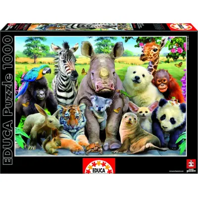 Educa Pussel 1000 bitar Class Photo - Educa -  Leksaksaffären