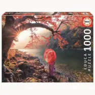 Educa Sunrise in Katsura River Japan Pussel 1000 bitar - Educa -  Leksaksaffären