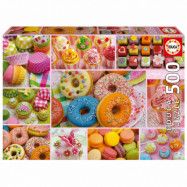 Educa Sweet Party Collage Pussel 500 bitar