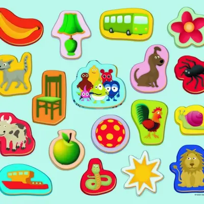 Egmont Kärnan Babblarna, Rampussel 18-bitar