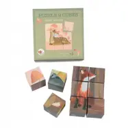 Egmont Toys - Pussel Med 9 Kuber Skogen
