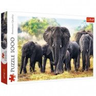 Elefanter pussel 1000 Bitar