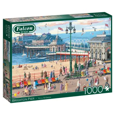 Falcon de Luxe Brighton Pier Pussel 1000 bitar - Falcon De Luxe -  Leksaksaffären