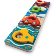 Fordonspussel i trä - 5675 - PlanToys