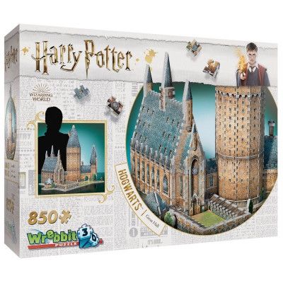 Harry Potter 3D Pussel Hogwarts Great Hall 850 bitar - Harry Potter -  Leksaksaffären
