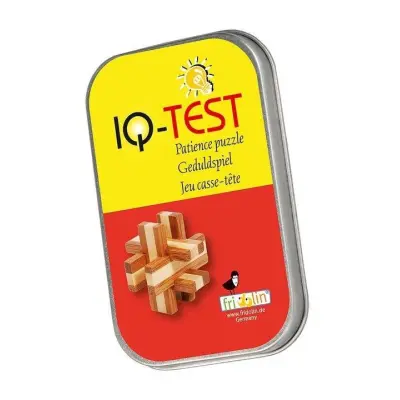 IQ-test Bambu 3D-pussel i metallask Tålamodsbrädor - Leksaksaffären -  Leksaksaffären