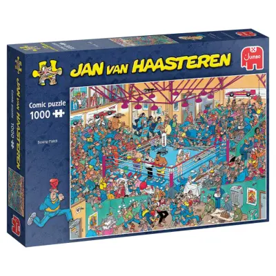 Jan Van Haasteren Boxing Match Pussel 1000 bitar 82029