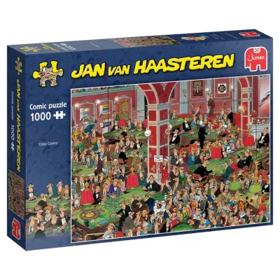 Jan Van Haasteren Crazy Casino! Pussel 1000 bitar - Jan Van Haasteren -  Leksaksaffären