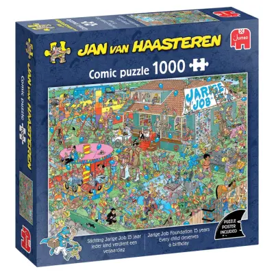 Jan van Haasteren Every Child deserves a birthday Pussel 1000 bitar - Jan Van Haasteren -  Leksaksaffären