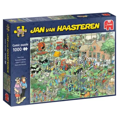 Jan Van Haasteren Farm Visit Pussel 1000 bitar