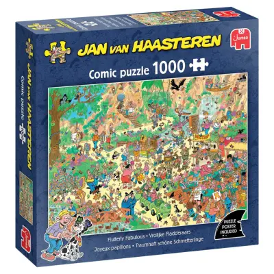 Jan van Haasteren Fluttershy Fabulous Pussel 1000 bitar - Jan Van Haasteren -  Leksaksaffären