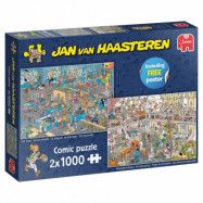 Jan Van Haasteren How not to DIY Pussel 2x1000 bitar