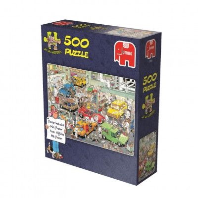 Jan van Haasteren In The Car Resparaying Shop 500 bitar 17281