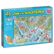 Jan van Haasteren Junior 22 Water Slide Madness Pussel 360 bitar