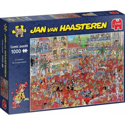 Jan Van Haasteren La Tomatina Pussel 1000 bitar 20043