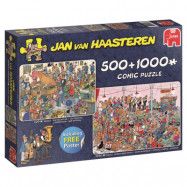 Jan Van Haasteren Lets Party 2in1 Pussel 500+1000bitar 19058