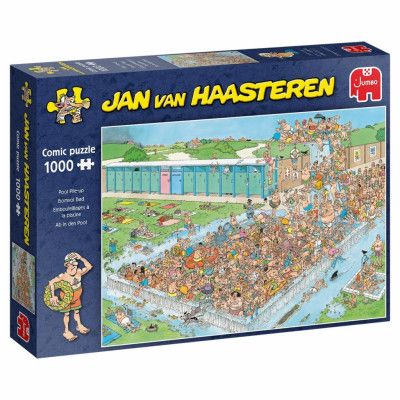 Jan Van Haasteren Pool Pile-up Pussel 1000 bitar 20039 - Jan Van Haasteren -  Leksaksaffären