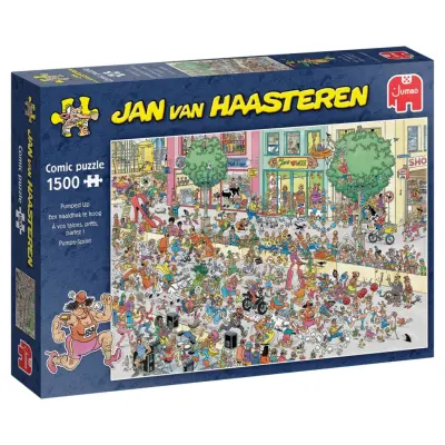 Jan van Haasteren Pumped Up Pussel 1500 bitar - Jan Van Haasteren -  Leksaksaffären