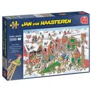 Jan Van Haasteren Santa's village Pussel 5000 bitar - Jan Van Haasteren -  Leksaksaffären