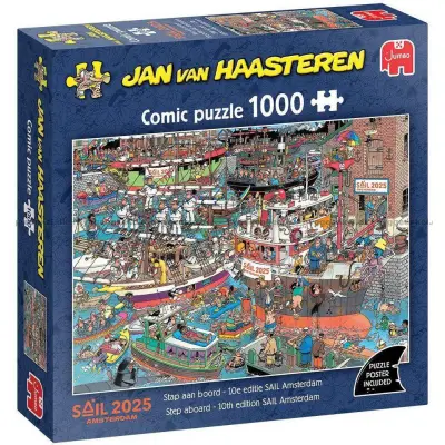 Jan van Haasteren Step aboard Pussel 1000 bitar - Jan Van Haasteren -  Leksaksaffären