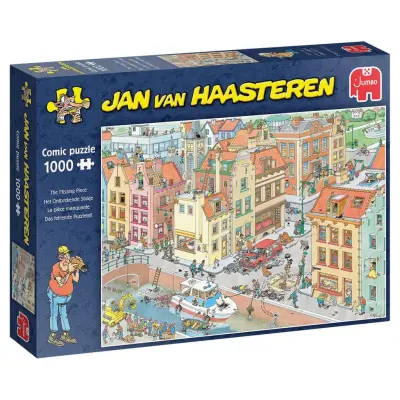 Jan Van Haasteren The Missing Piece Pussel 1000 bitar 20041