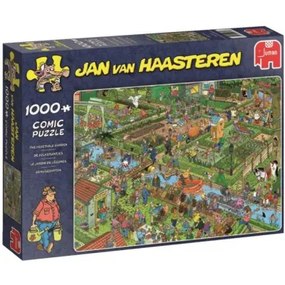 Jan Van Haasteren Vegetable garden 1000 bitar - Jan Van Haasteren -  Leksaksaffären