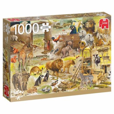 Jumbo Bygga Noaks ark 1000 bitar 18854 - Jumbo -  Leksaksaffären