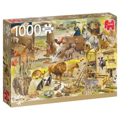 Jumbo Bygga Noaks ark 1000 bitar 18854 - Jumbo -  Leksaksaffären