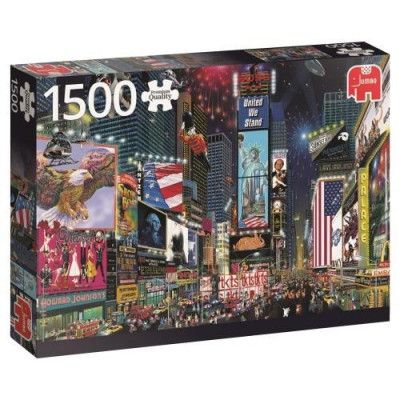 Jumbo Times Square New York Pussel 1500 bitar 18583