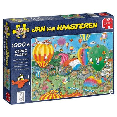 JVH Miffy 65 years Pussel 1000 bitar 20024 - Jan Van Haasteren -  Leksaksaffären