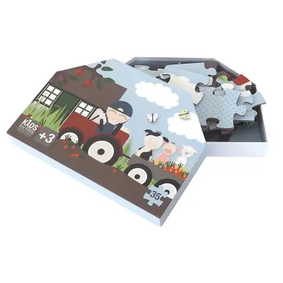 KIDS by FRIIS pussel 35 bitar, bondgård