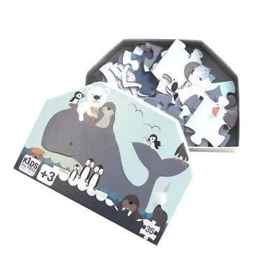 KIDS by FRIIS pussel 35 bitar, havets djur