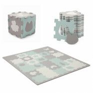 Kinderkraft Lekmatta - Puzzle Luno Shapes Mint