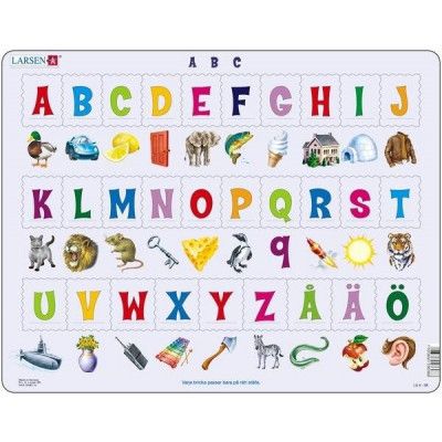 Larsen ABC Pussel 29 bitar - Larsen -  Leksaksaffären