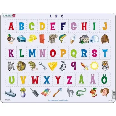 Larsen ABC Pussel 29 bitar - Larsen -  Leksaksaffären