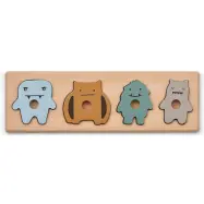 Liewood pussel Suki, blue fog multi mix